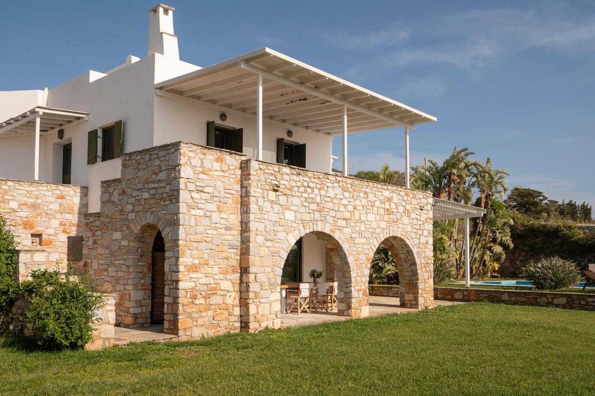 Villa Franca Ideal For Wedding Parties Páros Exterior foto